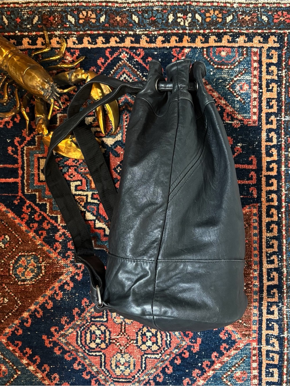 Pele Che Coco Buttery Soft Leather Backpack - Picture 10 of 12